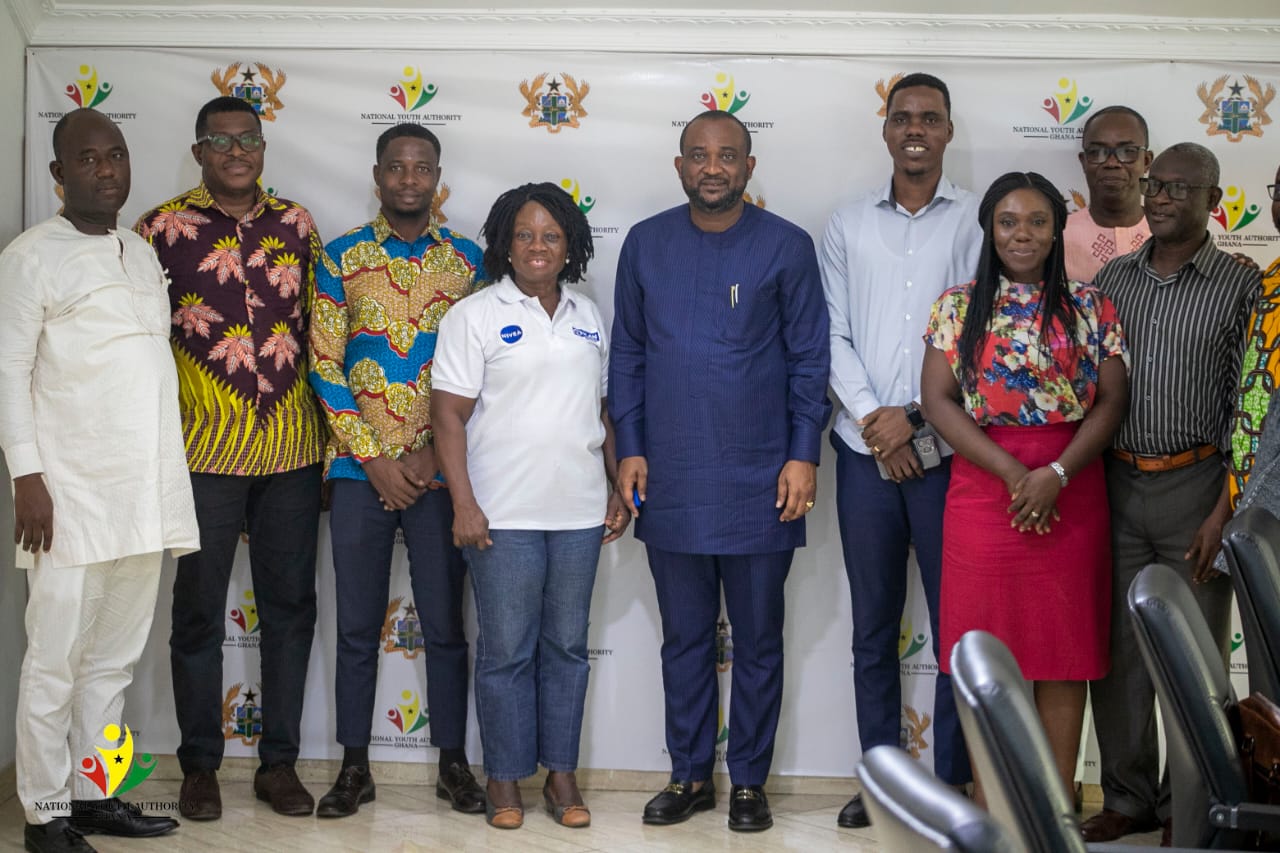 NYA hosts delegation from Plan International Ghana