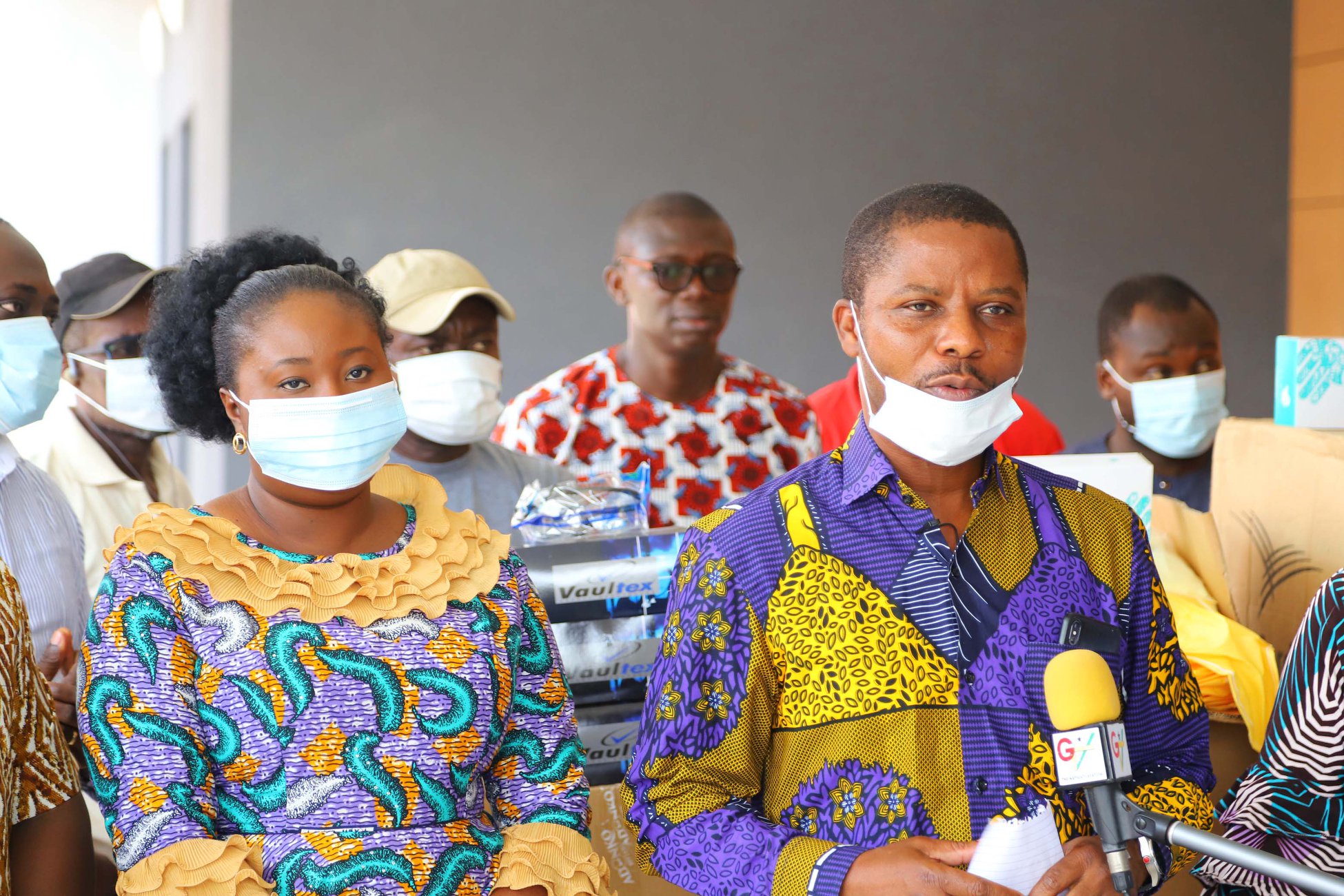 CEO of NYA donates to ministry of Health Ghana